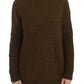 Green Knitted Pullover Sweater Top