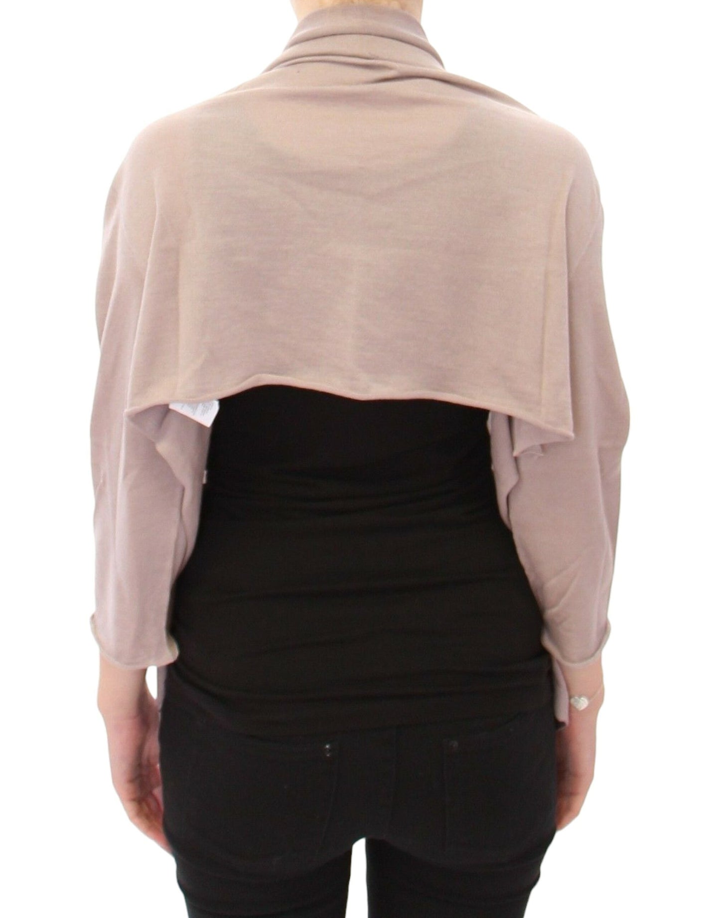 Shrug Bolero Silk Cashmer Knit Sweater