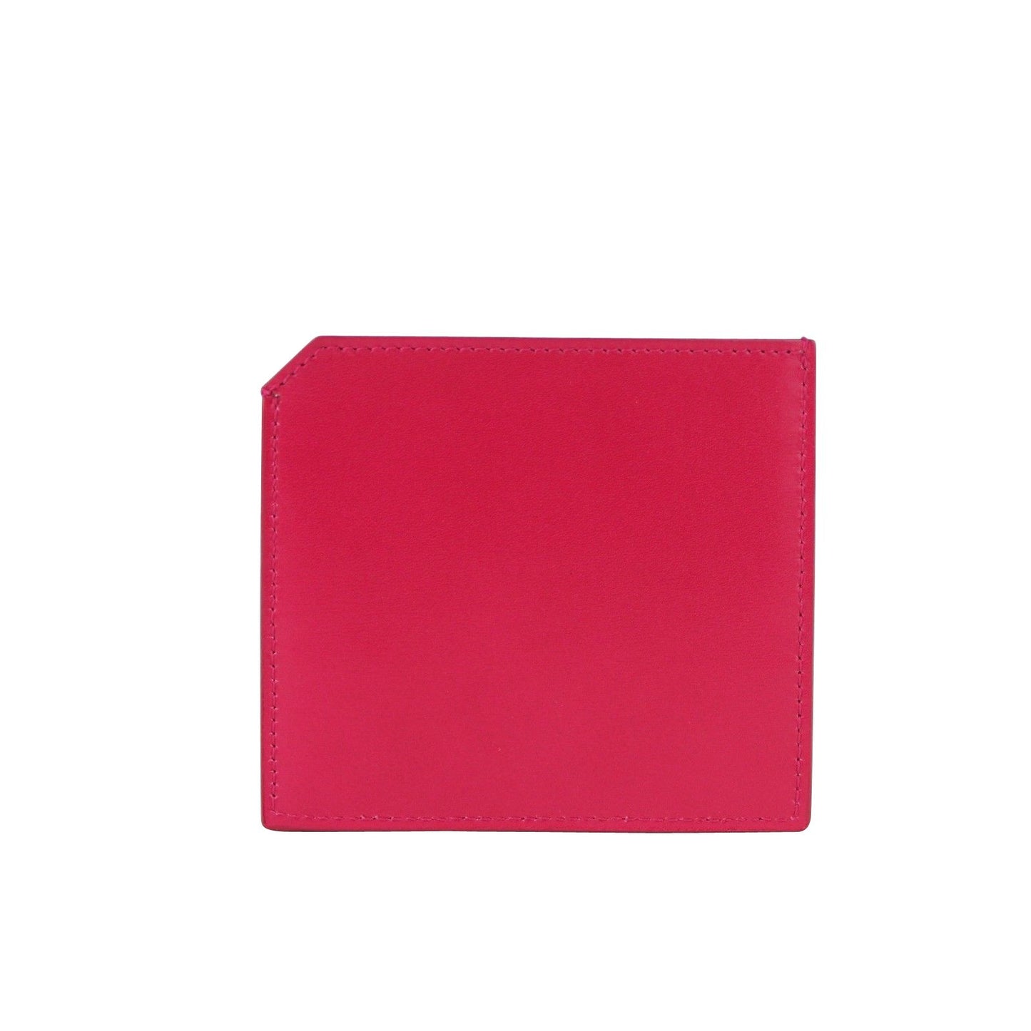 Saint Laurent Paris Fuchsia Leather Card Holder