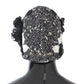 Elegant Floral Lace-Embroidered Cloche Hat