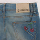 Sleek Blue Slim Fit Designer Jeans