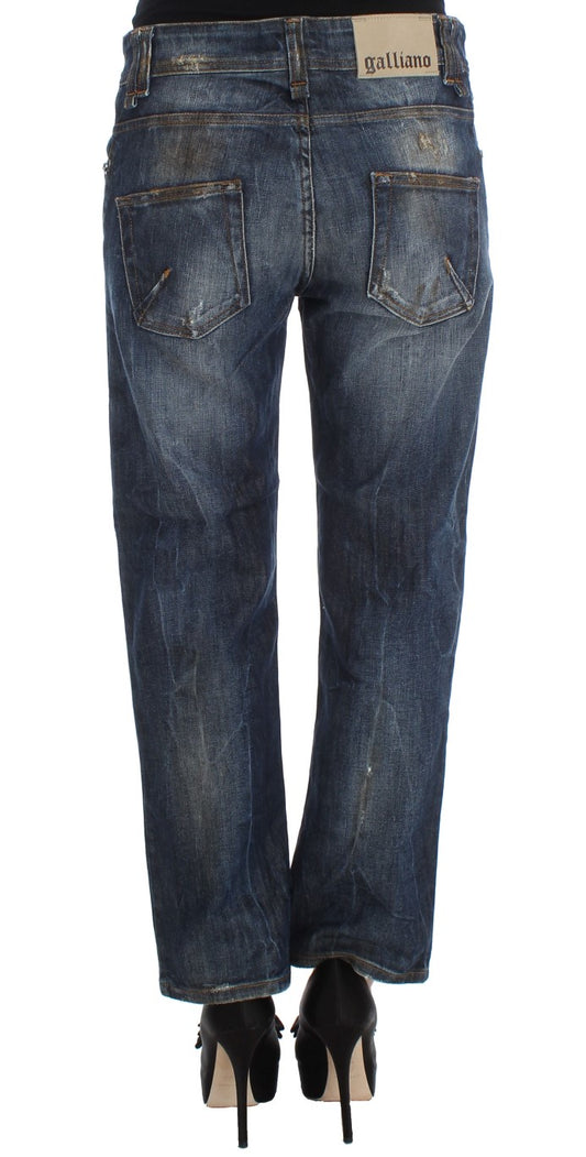 Chic Boyfriend Blue Wash Jeans