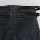 Sleek Slim Fit Italian Jeans in Chic Blue