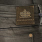 Chic Gray Slim Fit Italian Denim