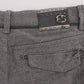 Chic Gray Casual Cotton Pants