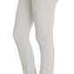Chic Beige Slim Fit Denim