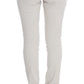Chic Beige Slim Fit Denim