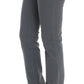 Chic Gray Slim Fit Denim Temptation