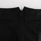 Elegant Cropped Capri Pants in Black