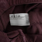 Chic Bordeaux Capri Cropped Cargo Pants