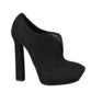 Black Suede Platform Boot Black