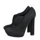 Black Suede Platform Boot Black