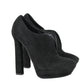 Black Suede Platform Boot Black