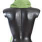 Elegant Green Fur Shoulder Wrap Scarf