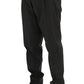Elegant Striped Dress Trousers for Men