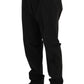 Elegant Striped Straight Fit Dress Trousers