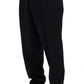 Elegant Straight Fit Striped Dress Trousers