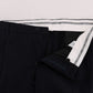 Elegant Straight Fit Striped Dress Trousers