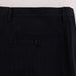 Elegant Straight Fit Striped Dress Trousers
