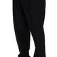 Elegant Striped Wool Dress Trousers