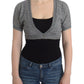 Lingerie Knit Gray Bolero Sweater Cardigan