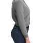 Lingerie Gray Lace Sweater Cardigan Top