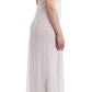Elegant White Maxi Beachwear Dress