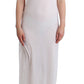 Elegant White Maxi Beachwear Dress