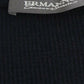 Blue Knitted Wool Stretch Sweater Top