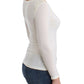 Lingerie White Top Blouse Jumper Lace Rayon
