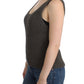 Gray Knit Top Knitted Sweater Merino Wool
