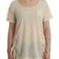 Beachwear White Maxi T-Shirt Top Blouse
