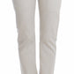 Elegantly Tailored Beige Slim Dress Pants