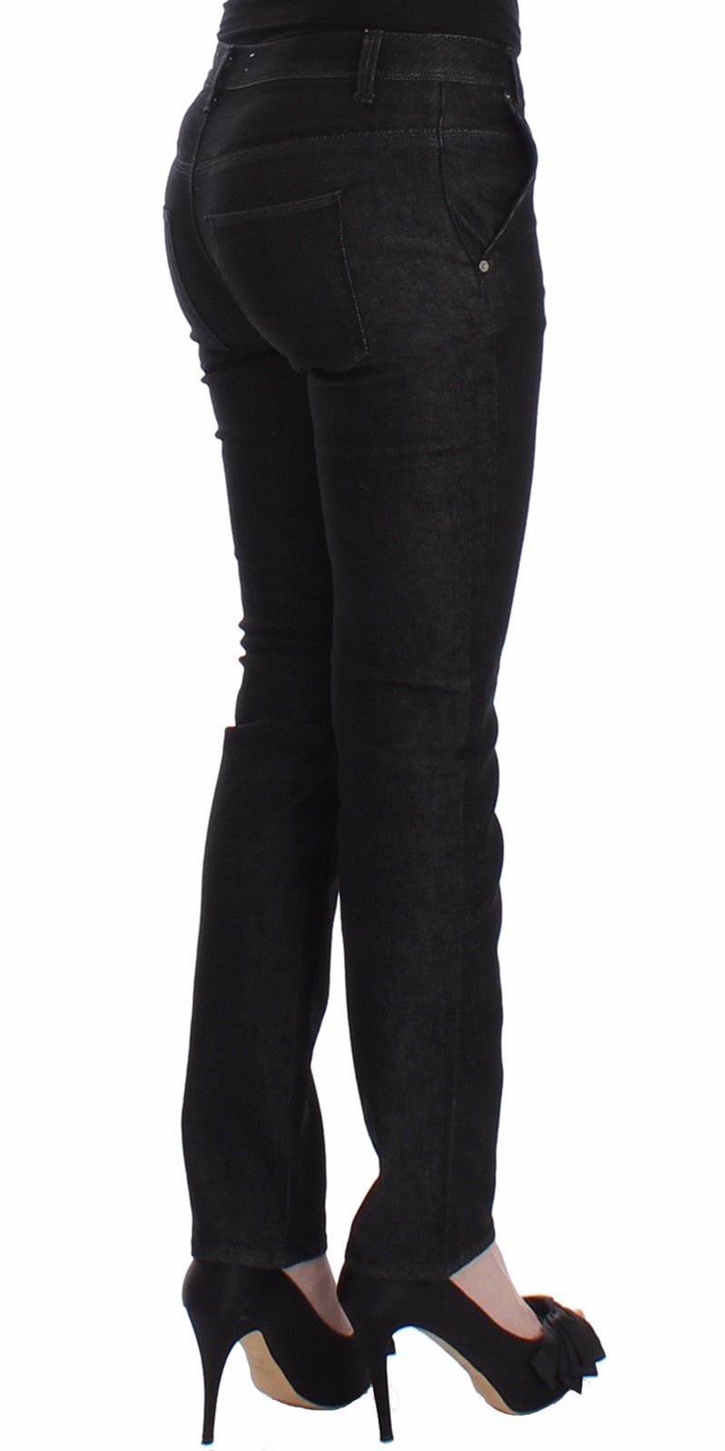 Chic Black Skinny Jeans - Elegant & Slim Fit