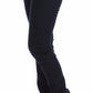 Chic Dark Blue Slim Jeans for Elegant Style