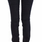 Chic Dark Blue Slim Jeans for Elegant Style