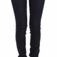 Chic Dark Blue Slim Jeans for Elegant Style