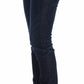 Ermanno Scervino Chic Dark Blue Skinny Jeans