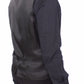 Elegant Black Wool Dress Vest