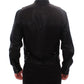 Elegant Black Wool Blend Dress Vest