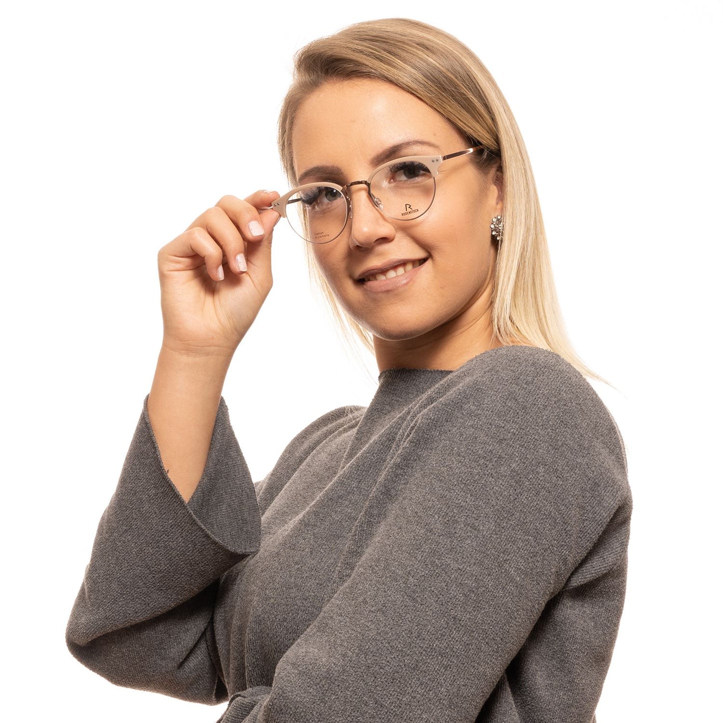 Cream Women Optical Frames