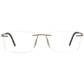 Gold Men Optical Frames