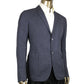 Gucci Men's Formal Midnight Blue Grey Wool Jacket 2 Buttons