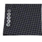 Men's Formal Midnight Blue / Grey Wool Jacket 2 Buttons