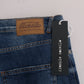Blue Wash Torn Dundee Slim Fit Jeans
