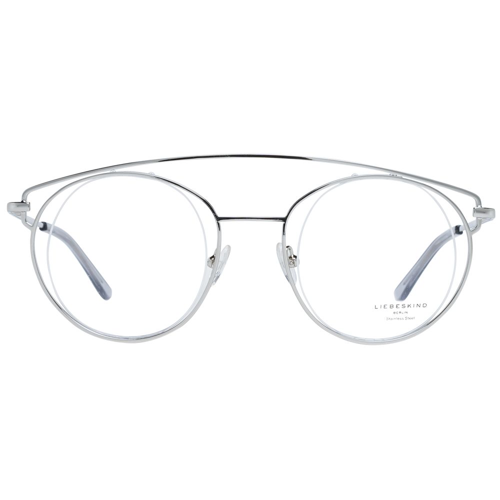 Silver Women Optical Frames