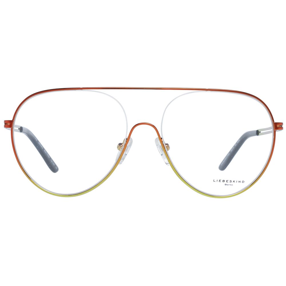 Orange Unisex Optical Frames