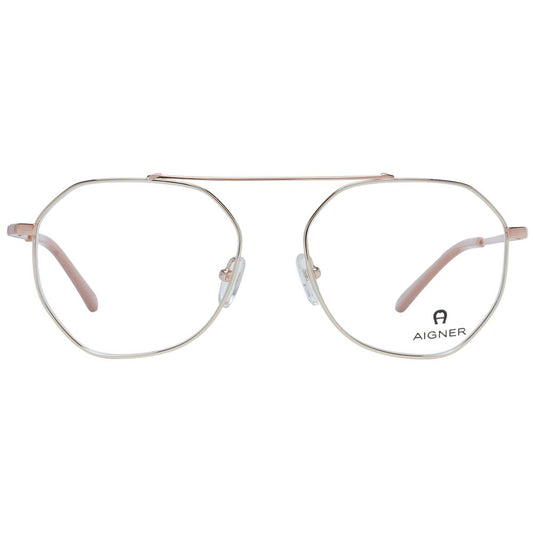 Gold Unisex Optical Frames