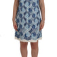 Floral Elegance Mini Shift Dress