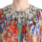 Elegant Full-Length Tunic Maxi Dress